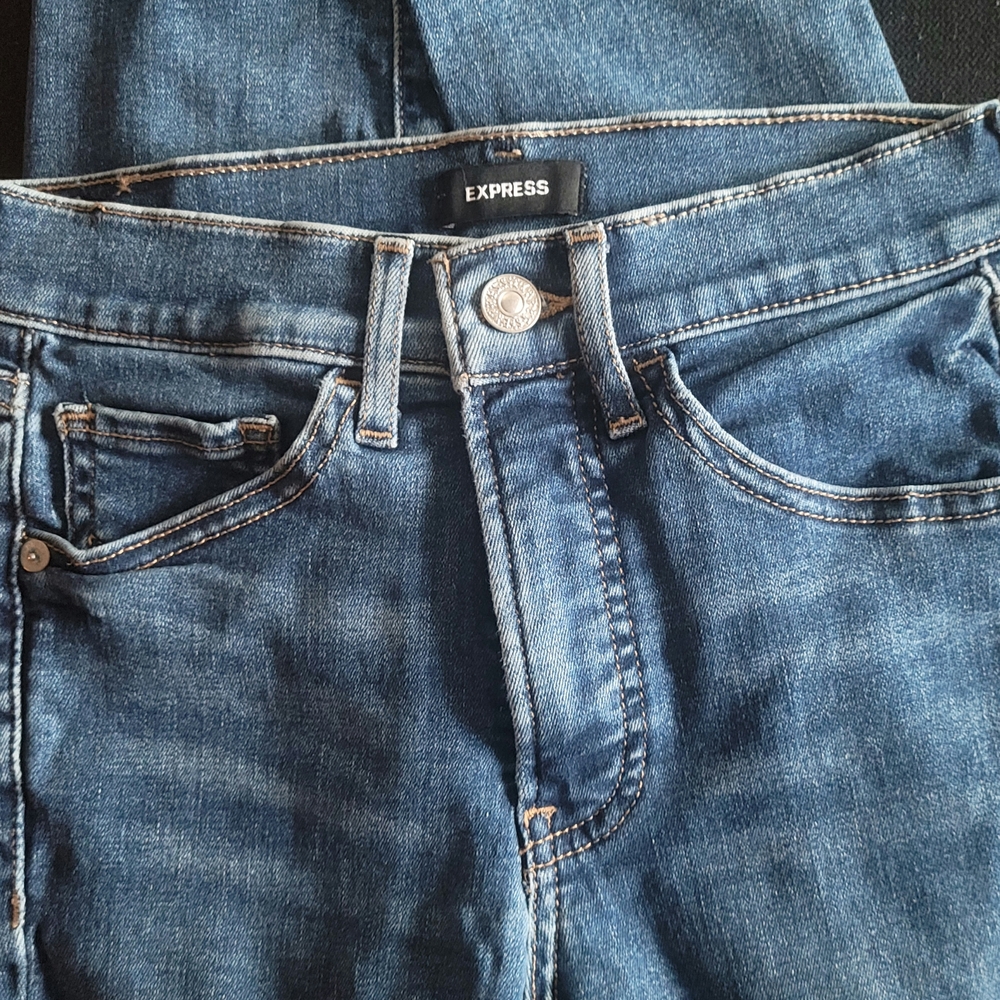 Express Women's Blue Jeans